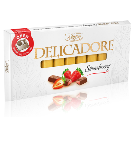 Baron Delicadore čokolada sa jagodom - elegantna i savršeno ukusna