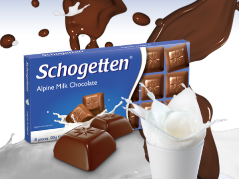 Schogetten čokolada sa alpskim mlekom - jednostavna i savršena