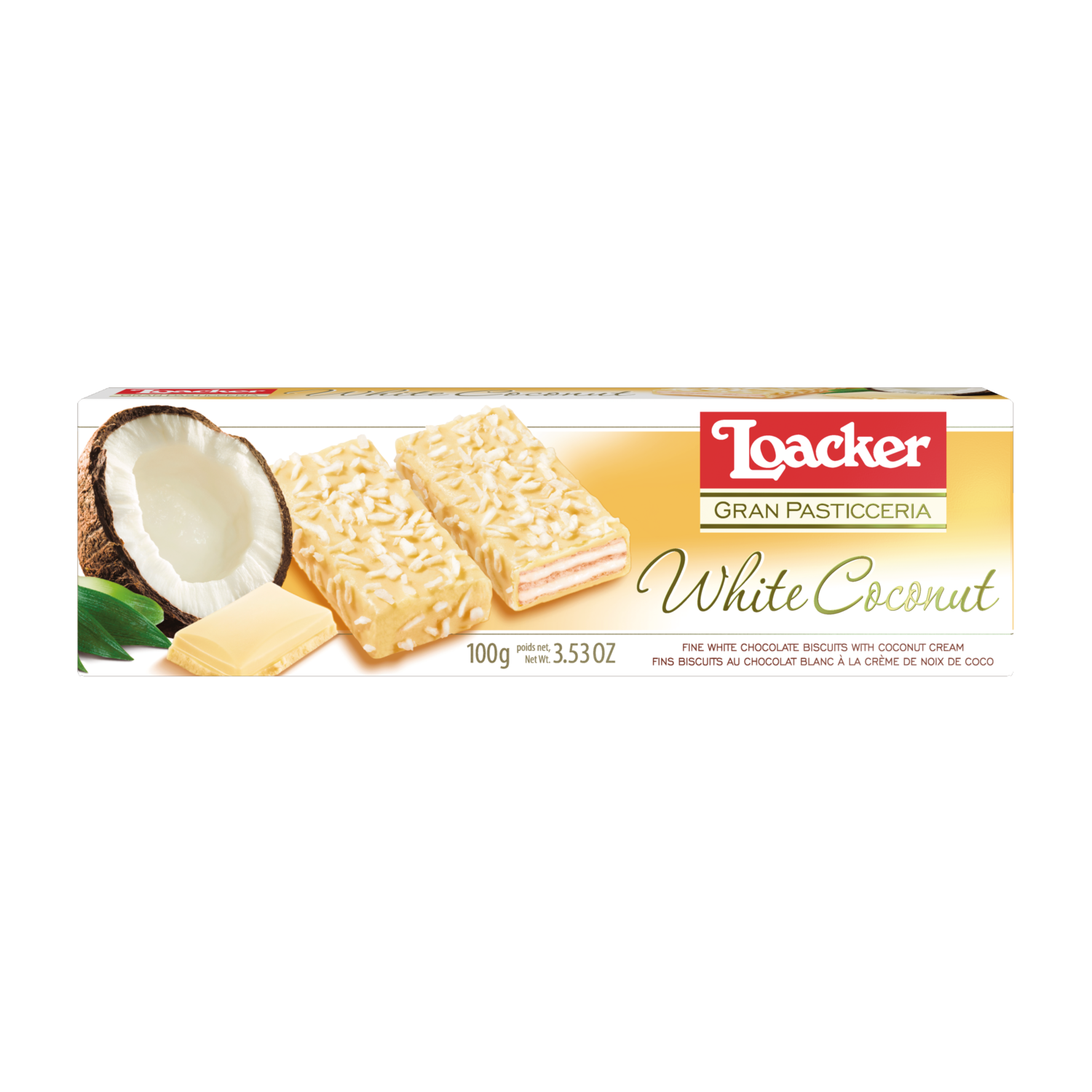 Loacker Gran Pasticceria – bela čokolada i kokos